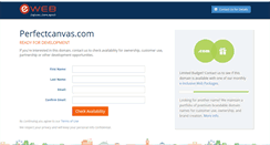 Desktop Screenshot of perfectcanvas.com